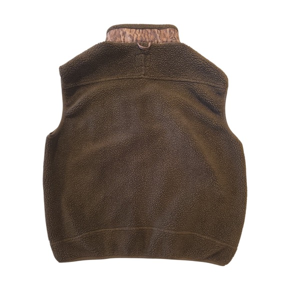 Drake Waterfowl Sherpa Fleece Vest Mossy Oak Bottomland Men's M - Picture 7 of 8